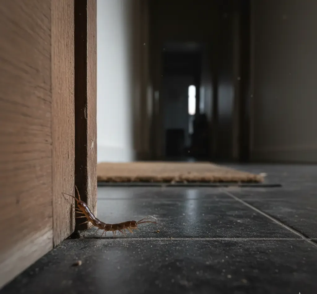 kelabang di dalam rumah