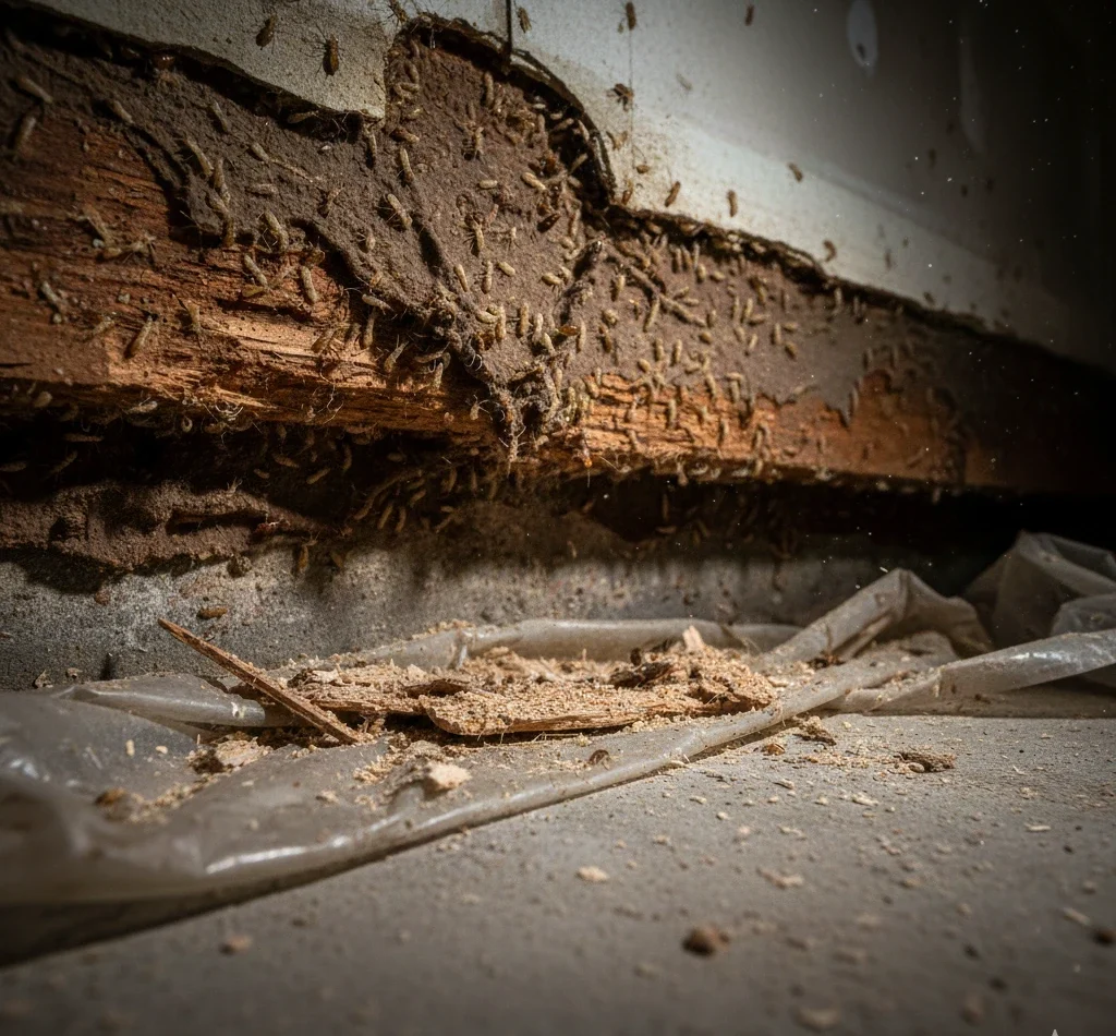 rumah hancur karena rayap