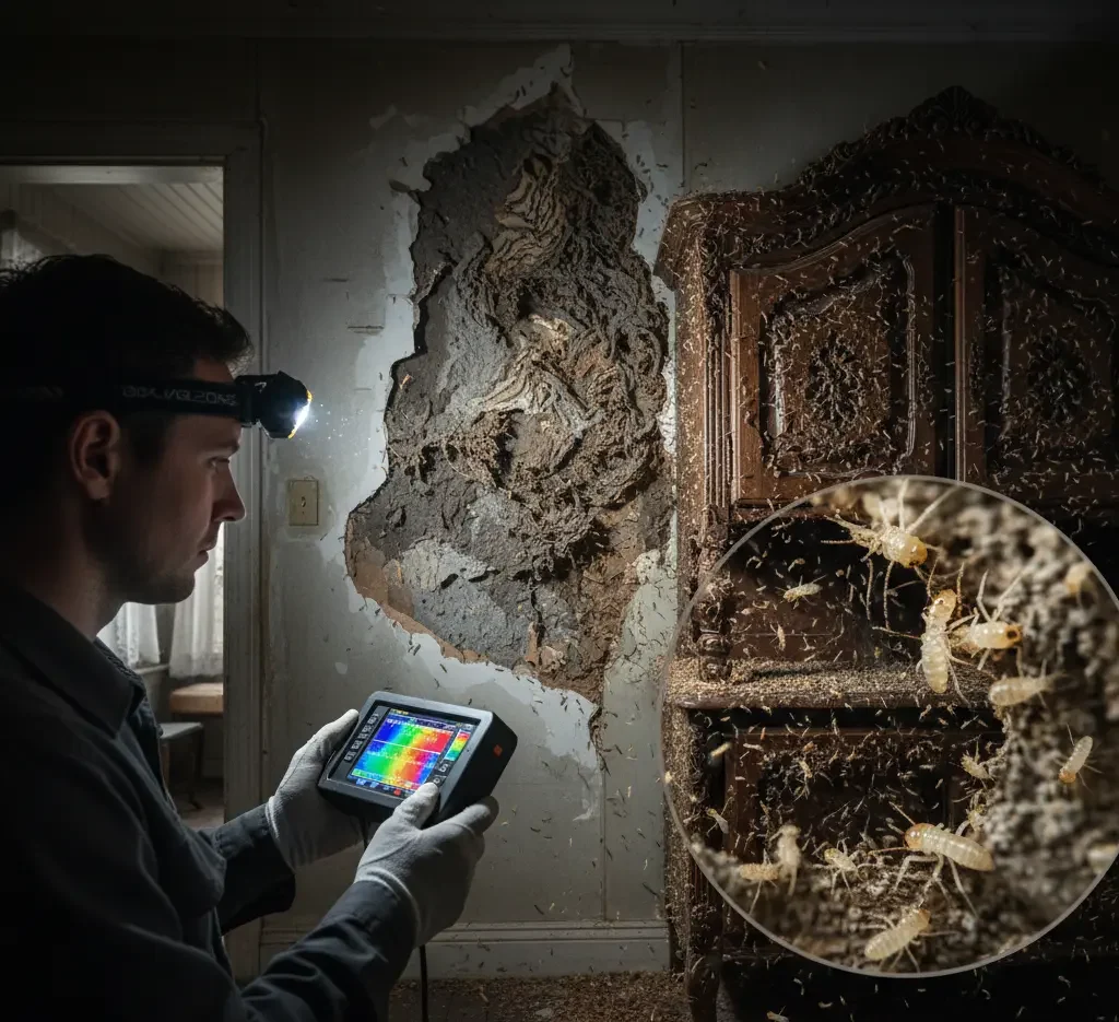 serangan rayap di rumah