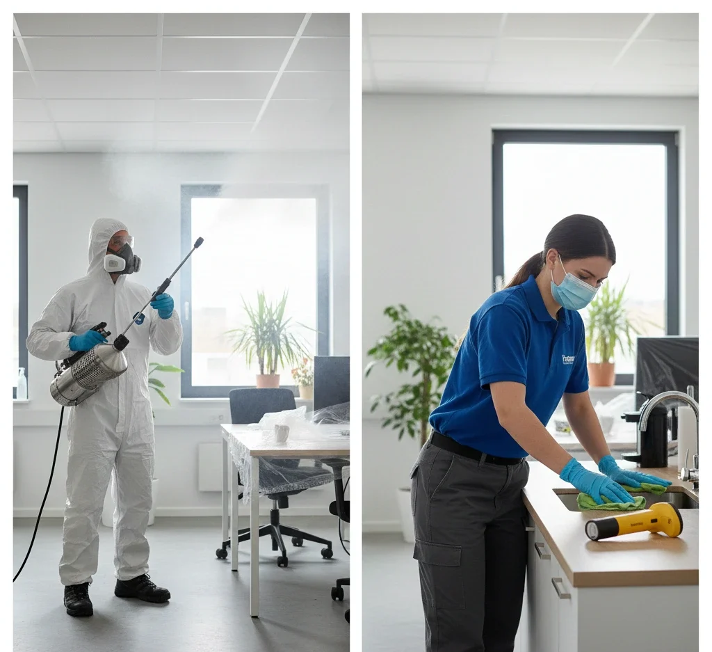 ruangan di sterilisasi