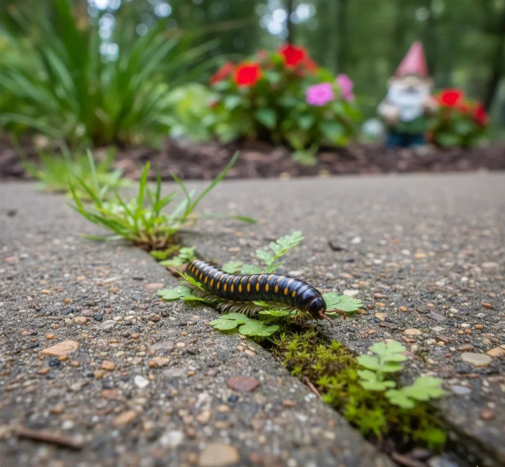 kaki seribu bintik kuning apakah berbahaya