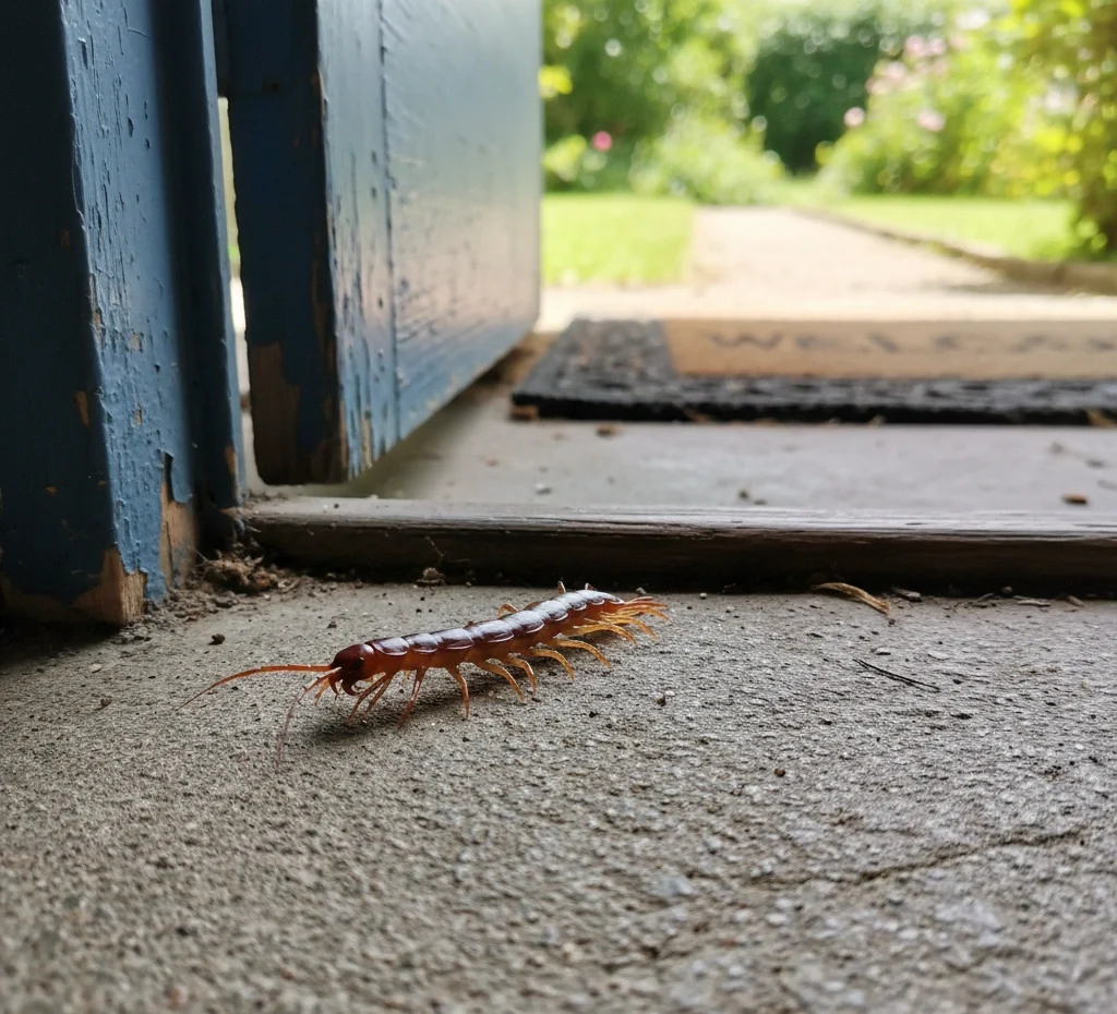 kelabang masuk ke dalam rumah